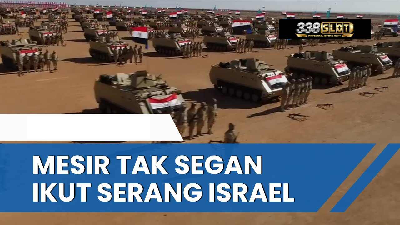 Ketegangan Mesir dengan Israel Hingga Saling Serang