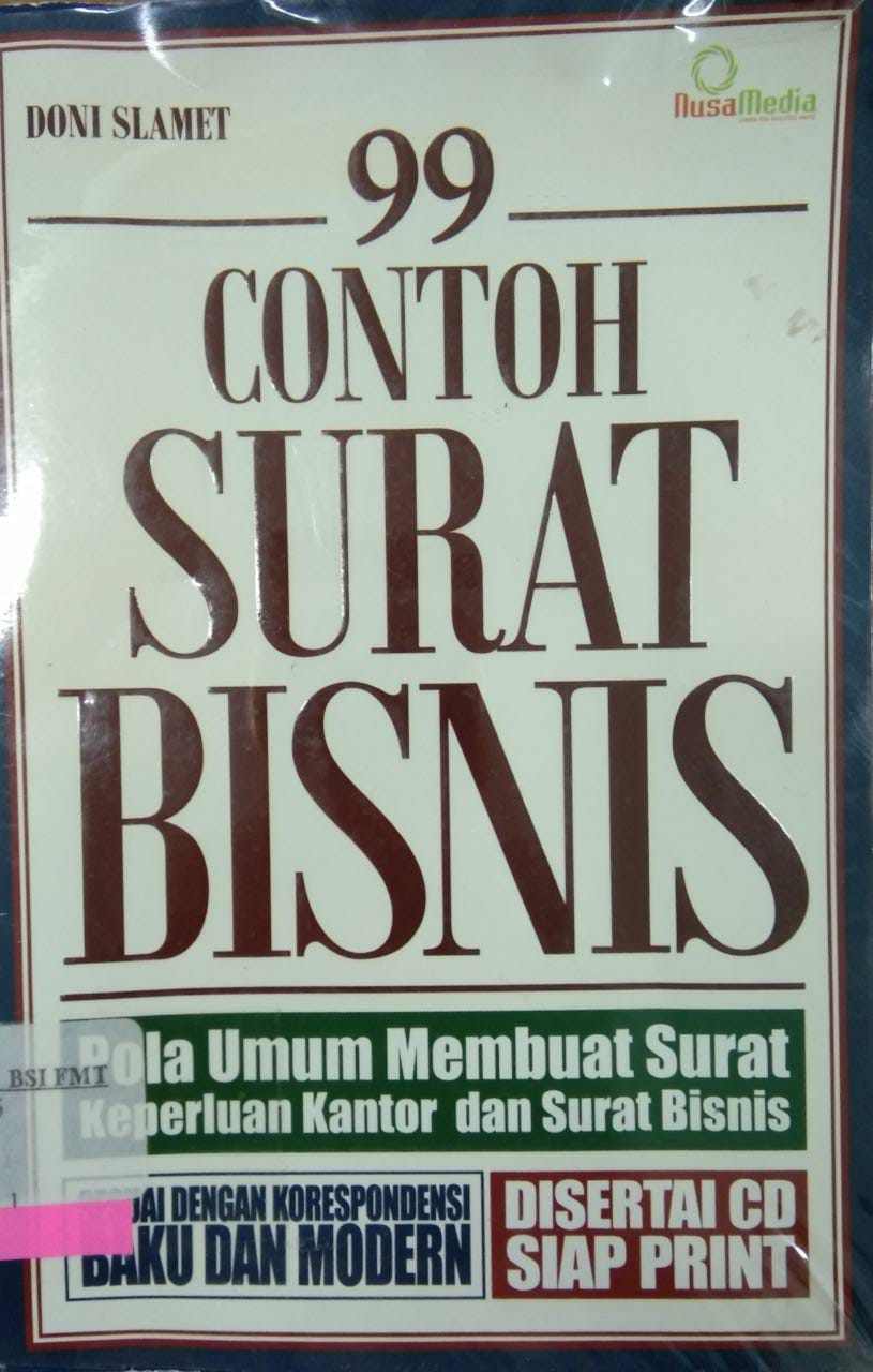 Surat Bisnis Bahasa Koresponden