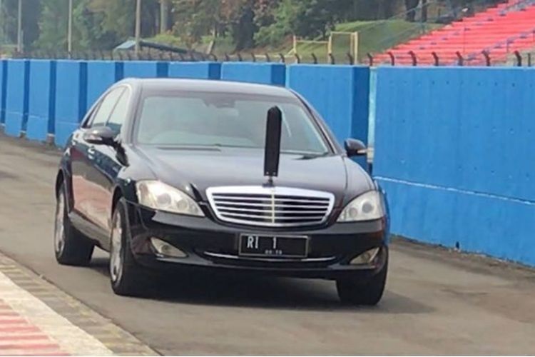 Mobil Listrik Mercedes-Benz untuk Presiden RI